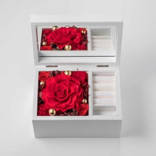 ホテルでプロポーズ Special高級オルゴールジュエリーBOX ドラマティックレッド